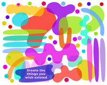 Load image into Gallery viewer, Variety of Colorful Joyful Art Prints, 8&quot; x 10&quot;
