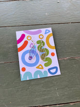 Load image into Gallery viewer, Faceted Crystal mirrored acrylic earrings, small
