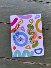 Load image into Gallery viewer, Botanical Moon acrylic earring, medium
