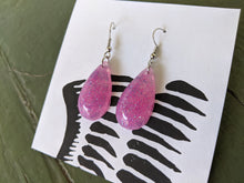 Load image into Gallery viewer, Pink Bubblegum Drop earrings
