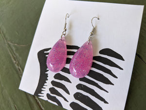 Pink Bubblegum Drop earrings