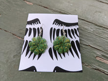 Load image into Gallery viewer, Lucky Petals resin earrings
